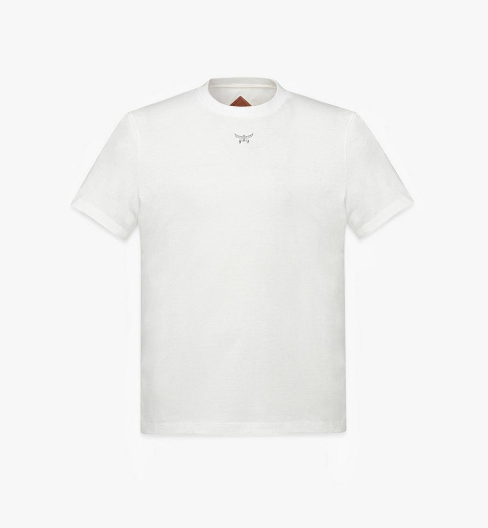 Essential T-Shirt mit Logodruck aus Bio-Baumwolle 1